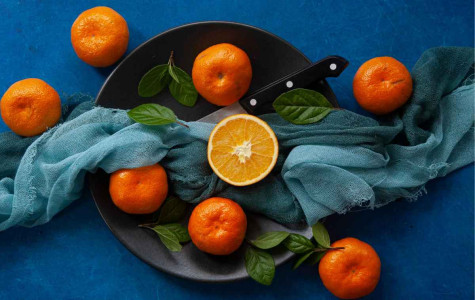 blog-Mutuelle-Just-bien-etre_plat_clementines_fond_bleu